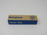 Westinghouse 25W Tubular Incandescent Bulb T10 Frosted 5UT10 Vintage -- New