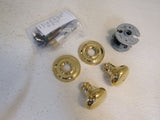 Baldwin Passage Knob Set Non Lacquered Brass 2-3/8 in Set 5015031PASS -- New