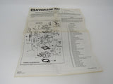 Standard Motor Products Inc Carburetor Fuel Injection Repair Kit Hygrade 640 -- New