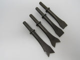 Professional Set of 4 Chisel Drill Bits Vintage -- Used