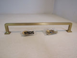 Alno Inc Appliance Cabinet Pull Satin Brass 12-in Center to Center D950-12-SB -- New