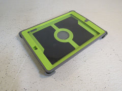 Standard iPad Air Hard Case 10.5in x 8in x 1.5in Gray/Green Plastic -- Used