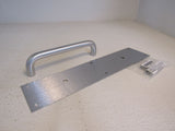 Ives Push Pull Plate With Handle Satin PP8302-4 US26D Stainless Steel -- New