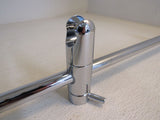 Miseno Slide Bar Adjustable Handshower Mount Polished Chrome 28-in MNOSB100CP -- New