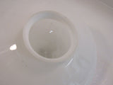 Unbranded/Generic Vintage 12in Light Fixture Cover Cone Shaped Frosted Glass -- Used