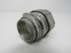 Standard Threaded Conduit Fittings With Locknut 1-in 1-1/4-in Zinc Galvanized -- New