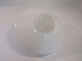 Unbranded/Generic Vintage 16in Light Fixture Cover Cone Shaped Frosted Glass -- Used