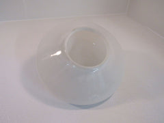 Unbranded/Generic Vintage Cone Shaped Light Fixture Cover 14in Frosted Glass -- Used