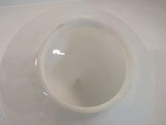 Unbranded/Generic Vintage Cone Shaped Light Fixture Cover 14in Frosted Glass -- Used