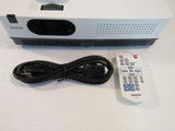 Sanyo XGA Multimedia Network 3LCD Projector White/Gray Native 1024x768 PLC-XW200 -- Used