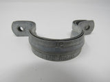 IP 2 Hole Pipe Strap Lot of 3 1-1/2-in Rigid Zinc Galvanized -- New