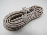 Standard Phone Cord Cable RJ-11 25 ft -- New