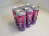 Yerbae Natural Sparkling Water Energy Drink 12 fl oz 6 Pack Pomegranate Berry -- New
