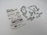Wiremold Wire Clip For Plugmold 2000 Lot of 20 2000WC Metal -- New