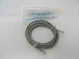 Standard Ethernet Patch Cable RJ-45 7 ft Cat. 5e UTP -- New