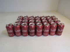 Bubly Sparkling Water 12 fl oz 29 Cans Cherry -- New