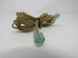 Standard Phone Cord Cable RJ-11 7 ft -- New