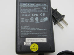 Proton AC Adapter Output 19V Input 100-240V 50-60Hz 100-200VA 3.7A SPN-470-19 -- Used