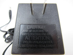 DVE AC DC Adapter Input 120VAC 60Hz 23W Output 7.5VDC 500mA DV-07550-B14 -- Used