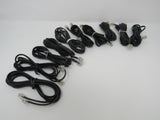 Standard Lot of 10 Phone Cords Cables RJ-11 Variety of Lengths -- Used