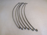 Commercial Lighting Fixture Shade Springs 24-in Lot of 6 Metal -- Used