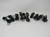 Standard Lot of 10 Phone Cords Cables RJ-11 Variety of Lengths -- New