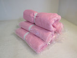 Avafort Microfiber Beach Towel Blanket Light Pink 58 in x 25 in Lot of 6 -- New