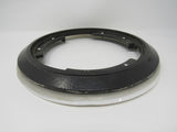 Commercial Flush Mount Ceiling Light Ring Round Brown/White Outer Diameter 11in -- Used