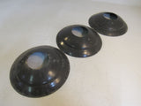 Commercial Flush Mount Ceiling Light Ring Round Lot of 3 Outer Diameter 11 1/4in -- Used