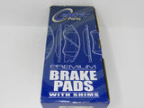 Centric Premium Brake Pads With Shims Semi Metallic 300-04210 -- New