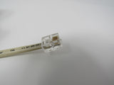 Standard Phone Cord Cable RJ-11 With Coupler 25 ft -- Used