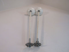 Standard Suspension Lighting Threaded Rod Qty 2 21in L White Metal -- Used