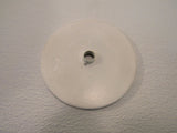 Standard 5in Round Plate Covers Lot of 60 White Metal -- Used