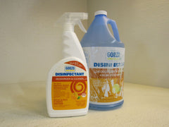 Gonzo Disinfectant Deodorizer and Cleaner 1 Gallon Jug 1 32 oz Spray Bottle -- New