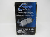 Centric Metallic Premium Brake Pads With Shims 100% Asbestos-free 300-06520 -- New