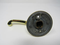 Standard Lever Handle Dummy Knob Polished Brass -- Used