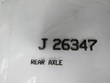 Victor Dana Rear Axle Flange Gasket J26347 -- New