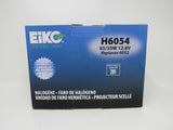 Eiko Halogen Sealed Beam Head Lamp Hi/Lo 65/35W 12.8V H6054 -- New