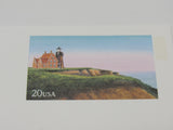 USPS Scott UX306 20c Block Island Lighthouse RI VF (Very Fine) Postal Card -- New