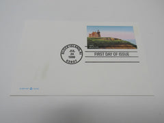 USPS Scott UX306 20c Block Island Lighthouse RI First Day of Issue Postal Card -- New