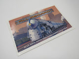 USPS 20th Century Trains Postal Card Collection Cover VF (Very Fine) -- New