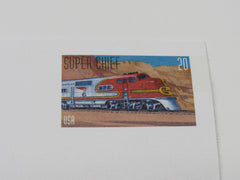 USPS Scott UX307 20c Super Chief Famous Trains Mint Never Hinged/MNH Postal Card -- New