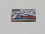 USPS Scott UX308 Vintage 20c Hiawatha Famous Trains VF (Very Fine) Postal Card -- New