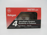 GE Lighting Halogen 4 Headlight System High Beam 65W 12V H4701 -- New