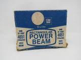 AC GM Rectangular Power Beam High Beam 12V 4651 -- New