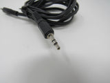 Standard Audio Jack 3.5-mm Connector Cable Length 6ft Male -- Used