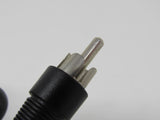 Standard Audio Connector Cable RCA x1 Length 6ft Male -- New