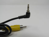 Standard Headphone 3.5-mm Jack Video Connector Cable Length 4ft Male -- New