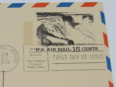 USPS Scott UXC13 Vintage 15c Niagara Falls Tourism First Day Of Issue -- New