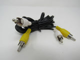 Standard Video Audio Connector Cable RCA x2 Length 5ft Male -- New